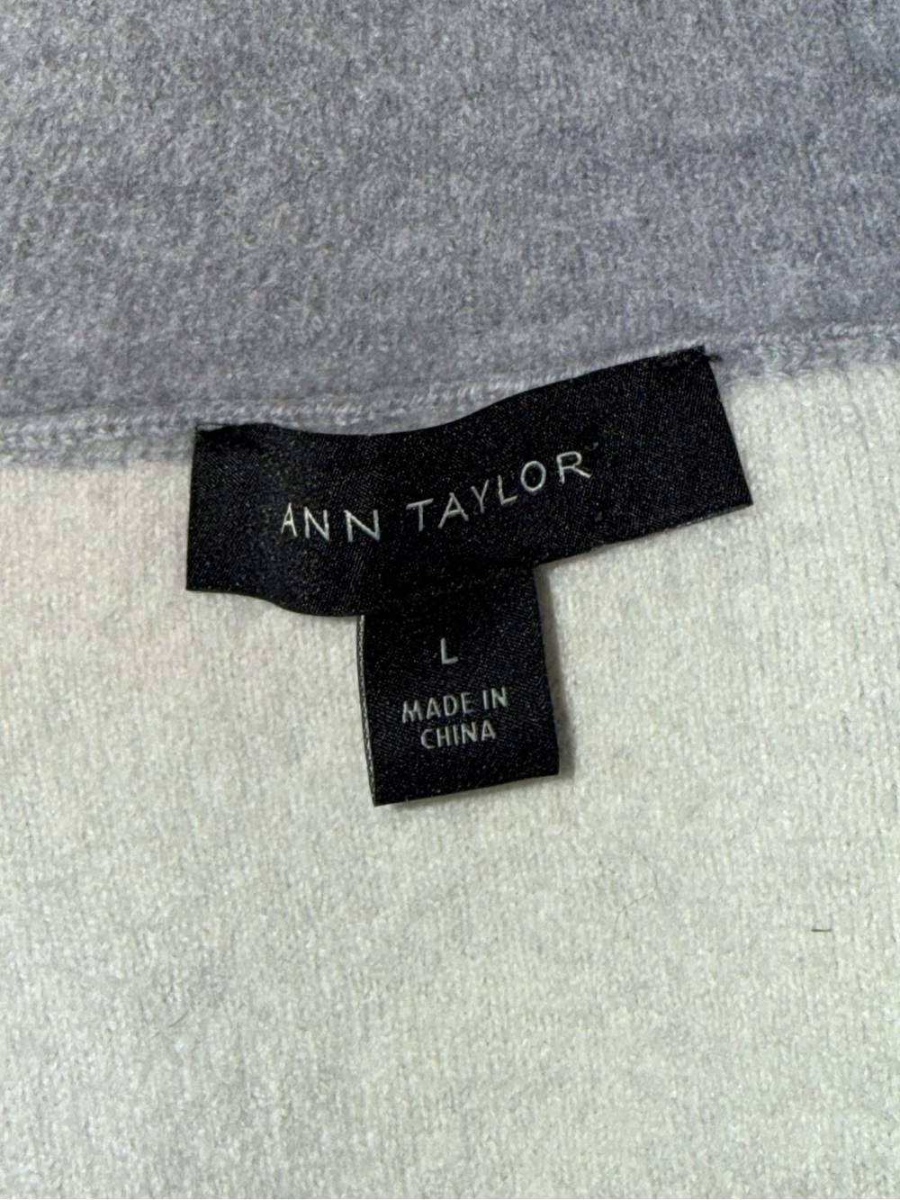Ann Taylor Merino Wool Knit Sleeve Cropped Chic Sweater Blazer Jacket - Picture 4 of 7
